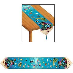 Under the Sea Table Runner & Tassels - party supplies australia