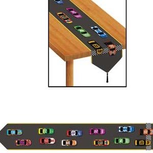 Racing Cars Table Runner & Tassels - party supplies australia