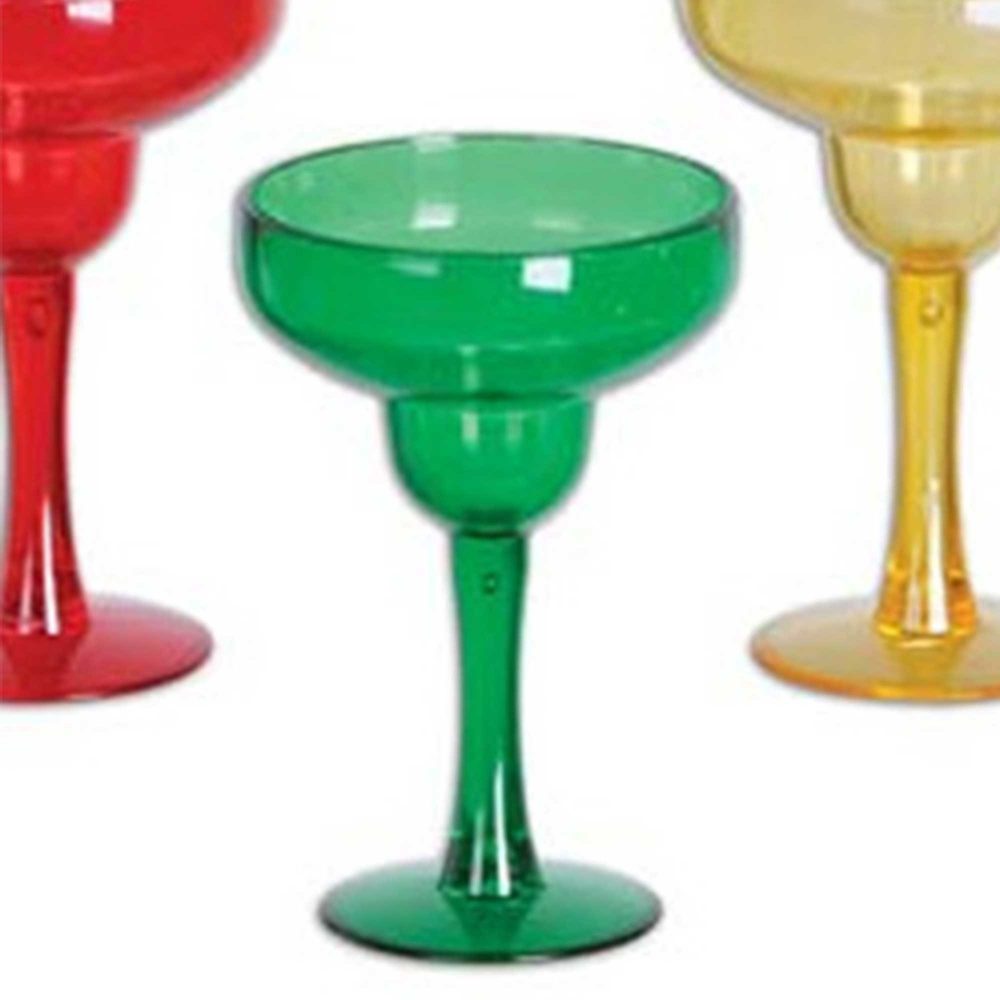 Margarita Shot Glasses Assorted Colours - party supplies australia