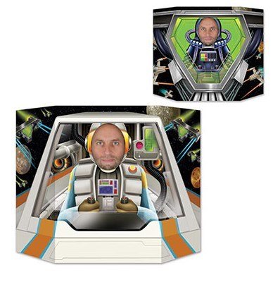 Space Pilot Astronaut Photo Prop - party supplies australia