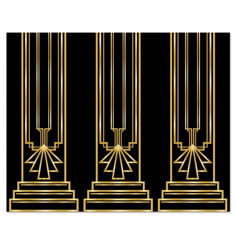 Backdrop Great 20's Scene Setter - party supplies australia