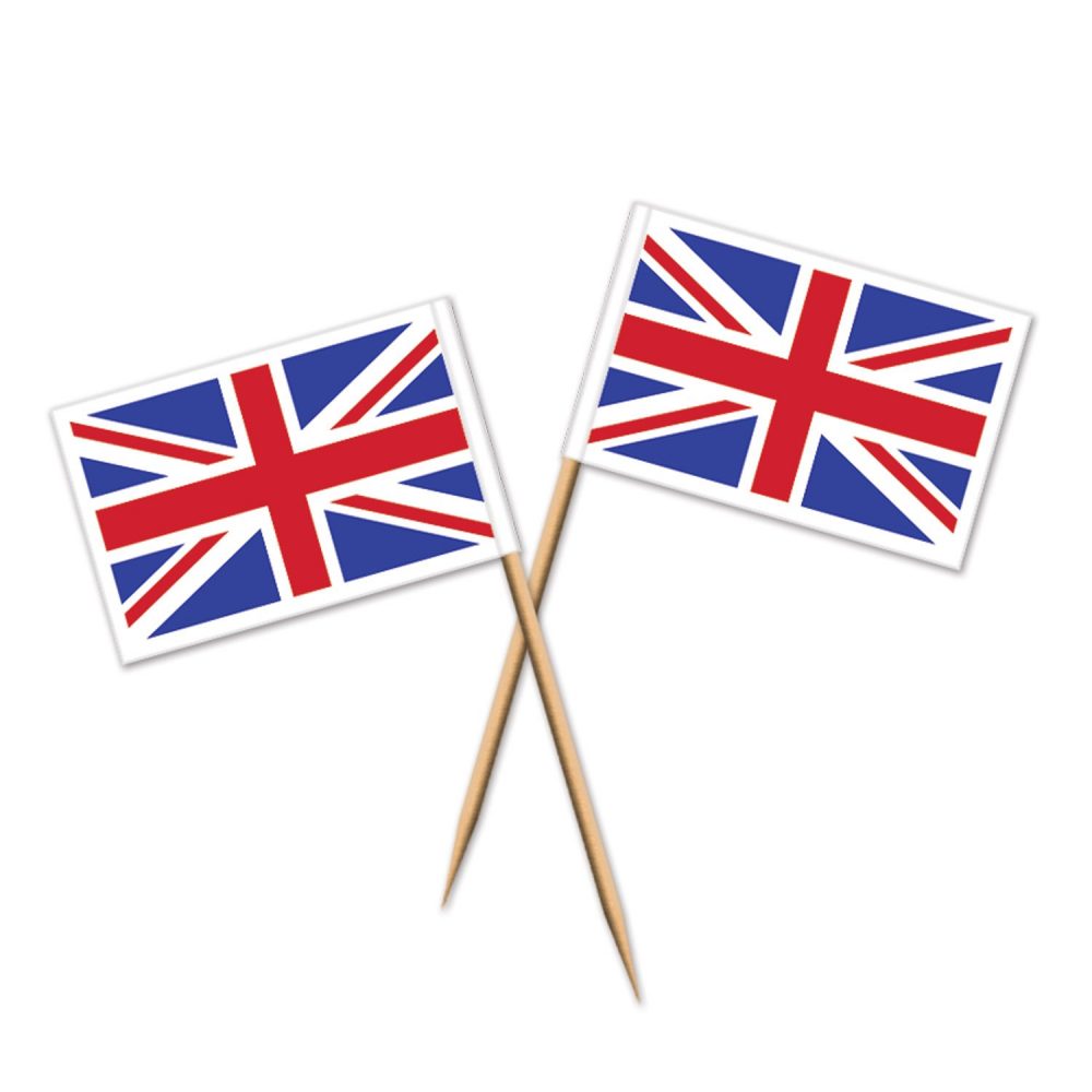 British Union Jack Flag Picks - party supplies australia