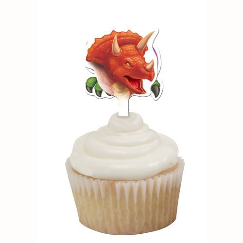 Dino Blast Cupcake Toppers - party supplies australia