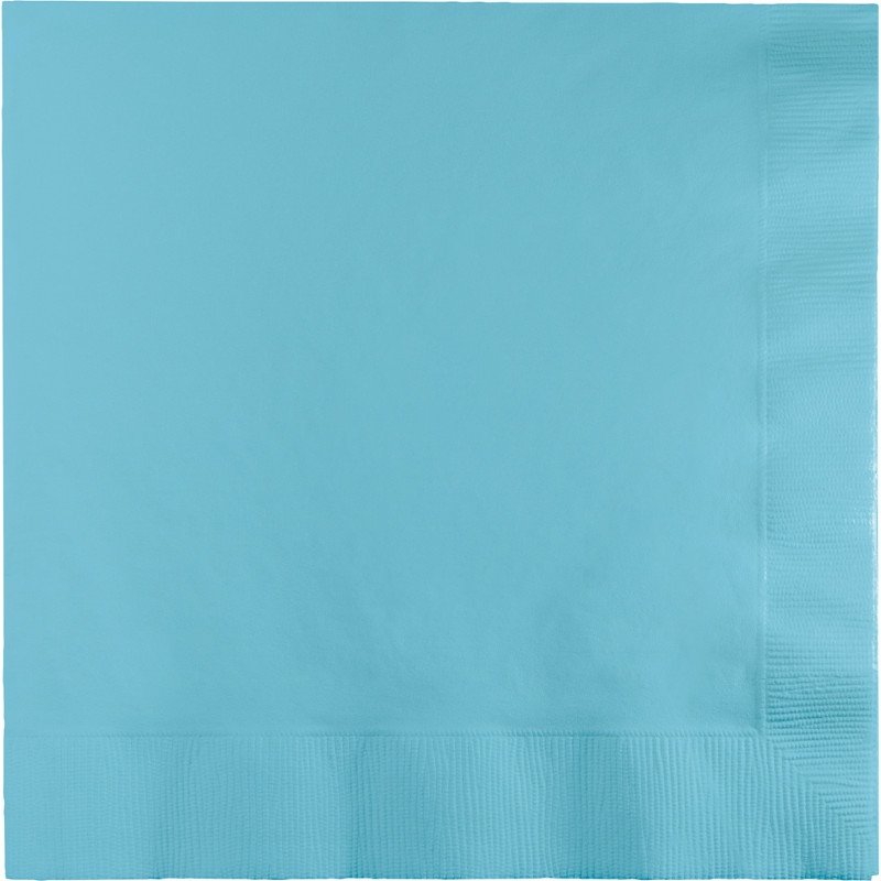 Pastel Blue Lunch Napkins - party supplies australia