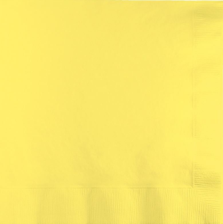 Mimosa Yellow Lunch Napkins - party supplies australia