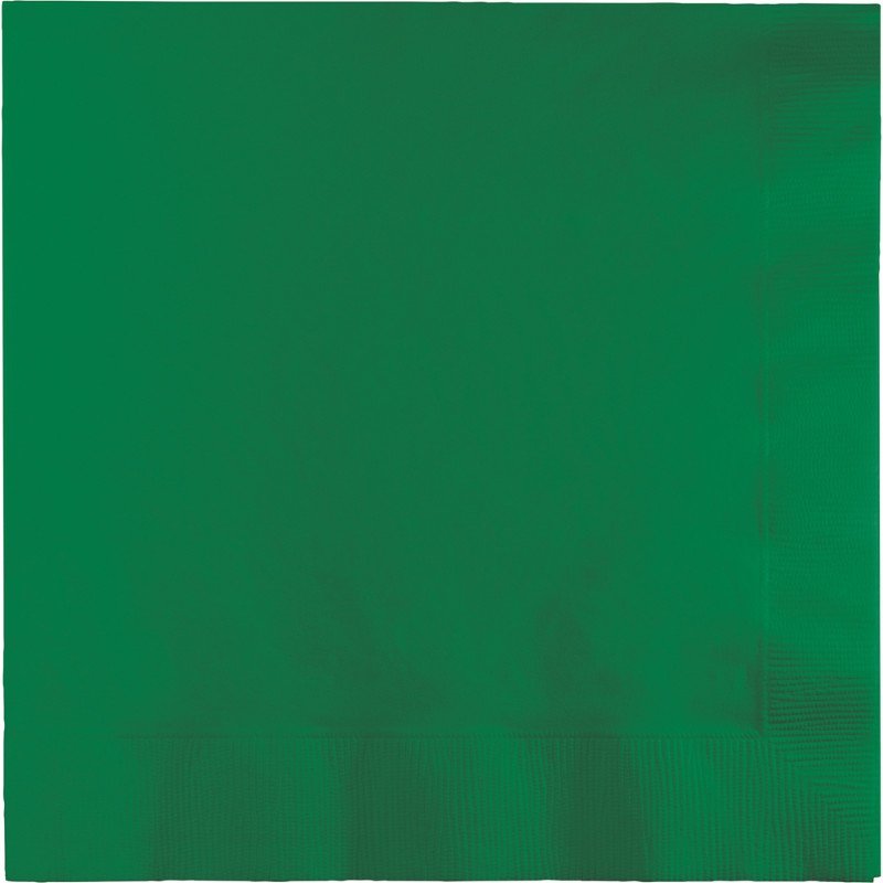 Emerald Green Beverage Napkins - party supplies australia
