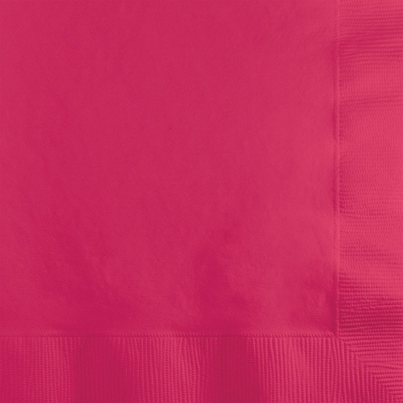 Hot Magenta Lunch Napkins - party supplies australia