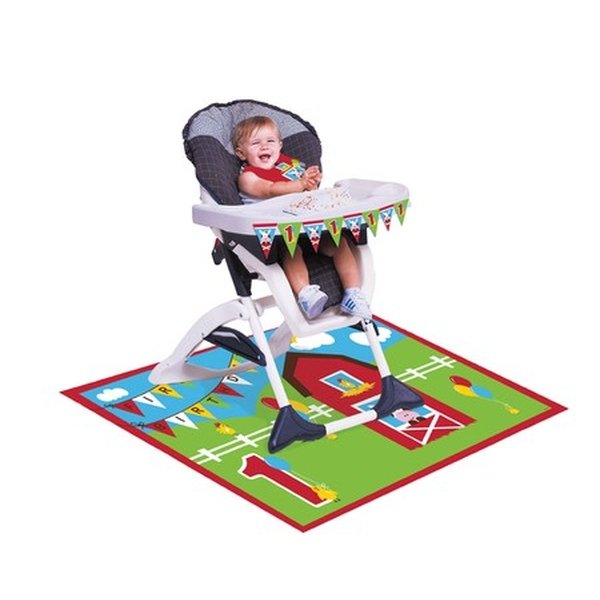 Farmhouse Fun High Chair Kit 1st Birthday - party supplies australia