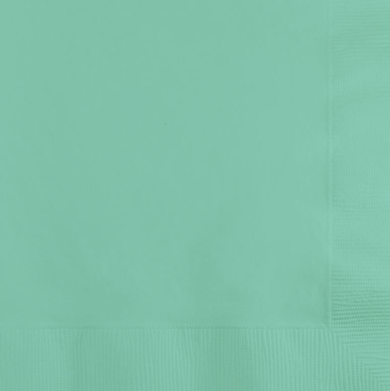 Fresh Mint Green Beverage Napkins - party supplies australia