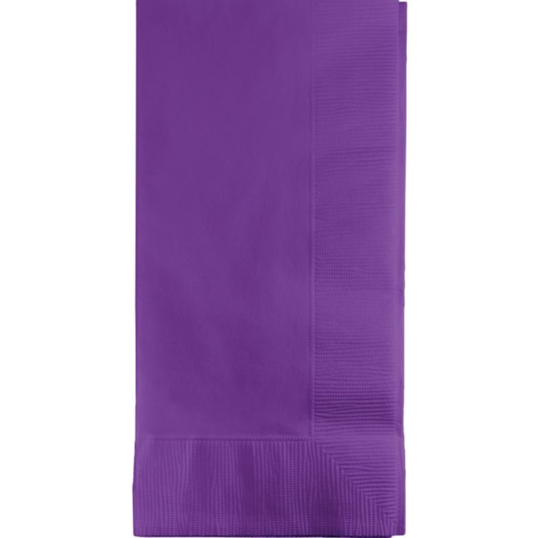 Amethyst Purple Dinner Napkins - party supplies australia