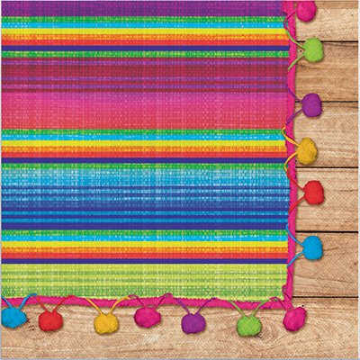 Serape Lunch Napkins Fiesta - party supplies australia