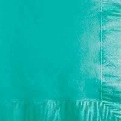 Teal Lagoon Beverage Napkins - party supplies australia