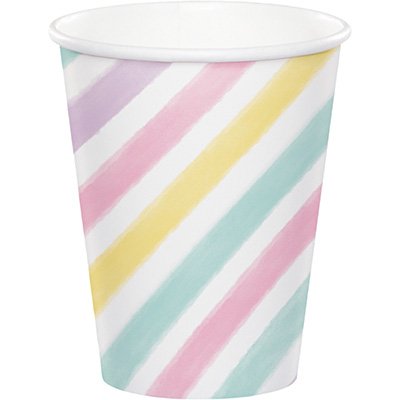 Unicorn Sparkle Cups Paper 266ml - party supplies australia