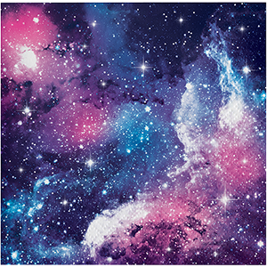 Galaxy Party Beverage Napkins - party supplies australia