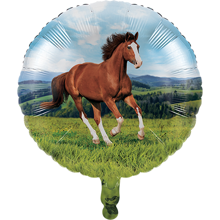 45cm Horse and Pony Foil Balloon - party supplies australia