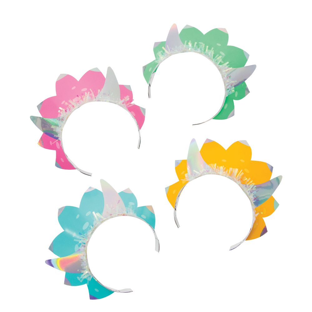 Girl Dino Party Decor Tiara's Iridescent - party supplies australia