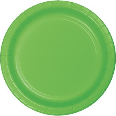 Fresh Lime Dinner Plates Paper 23cm - party supplies australia