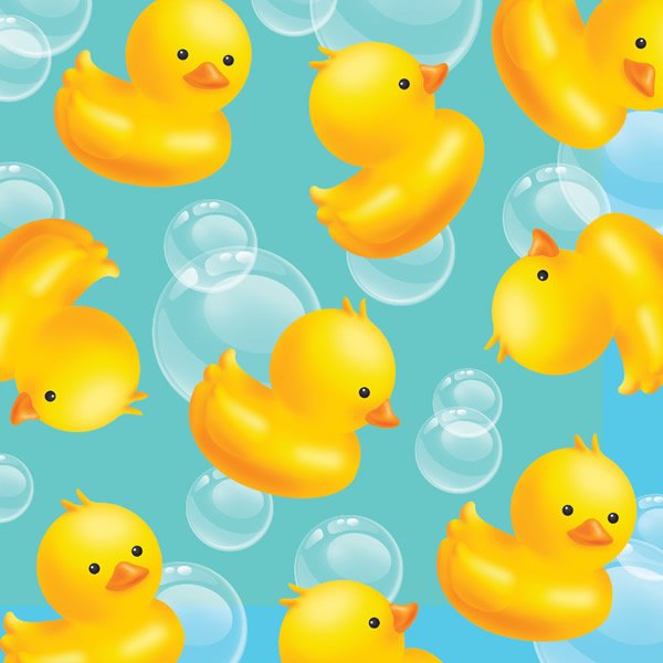 Bubble Bath Baby Beverage Napkins - party supplies australia