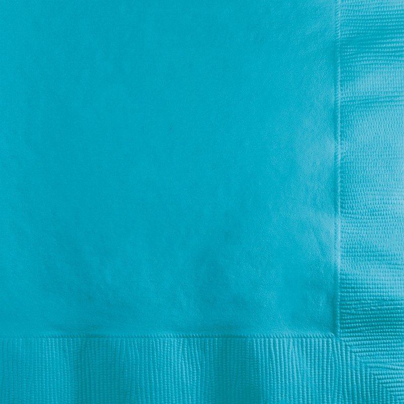 Bermuda Blue Lunch Napkins - party supplies australia