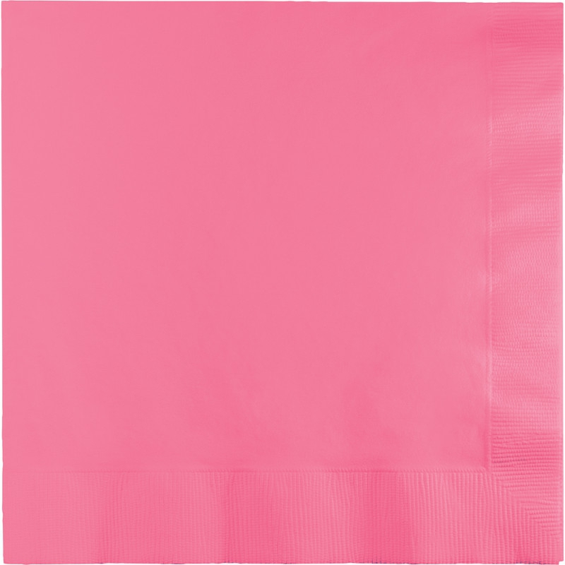 Candy Pink Lunch Napkins - party supplies australia