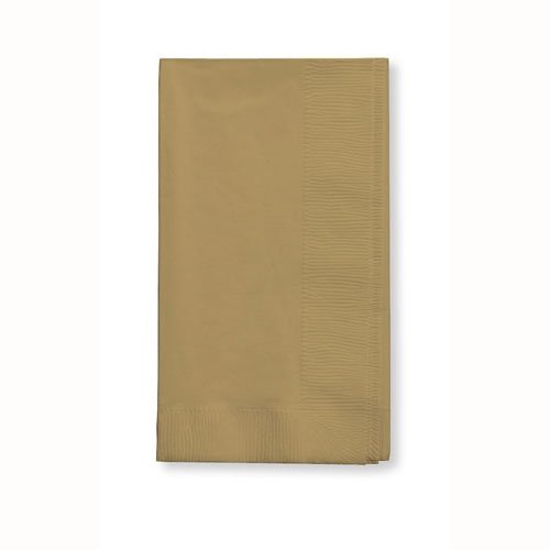 Glittering Gold Dinner Napkins - party supplies australia