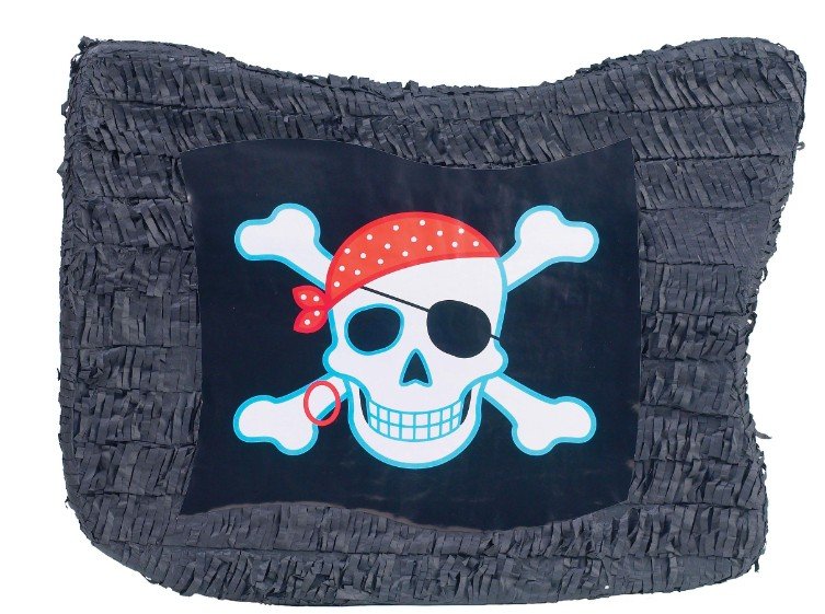 Pirate Flag Pinata - party supplies australia