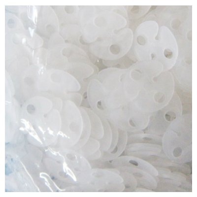Balloon Pre-Tie Seals Clips Clear Plastic 25mm - party supplies australia