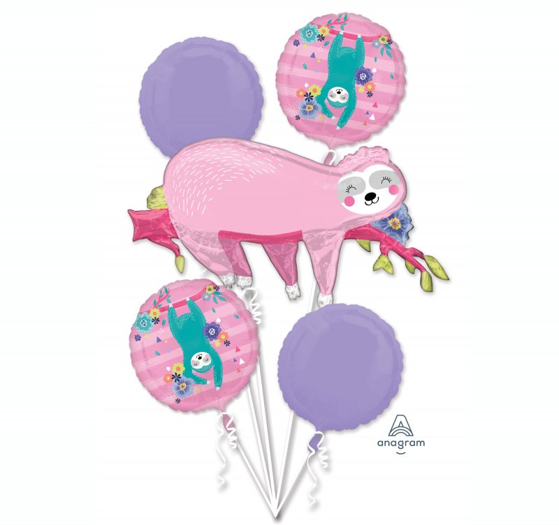sloth-party-supplies-balloon-bouquet