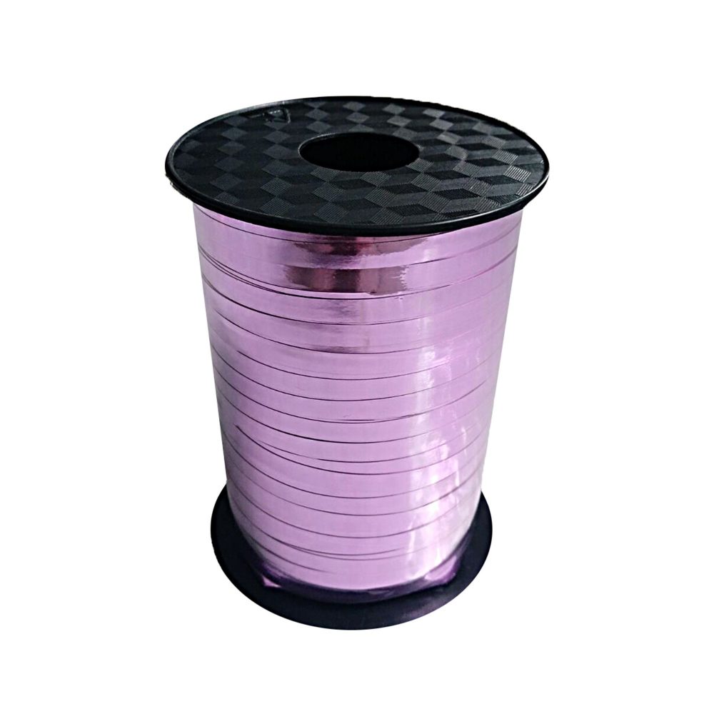 Balloon Metallic Ribbon - Light Pink - party supplies australia