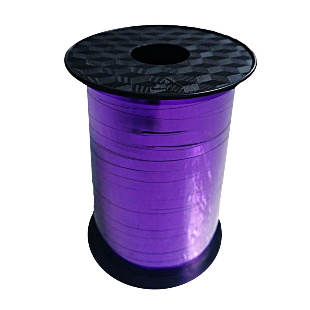 Balloon Metallic Ribbon - Purple - party supplies australia