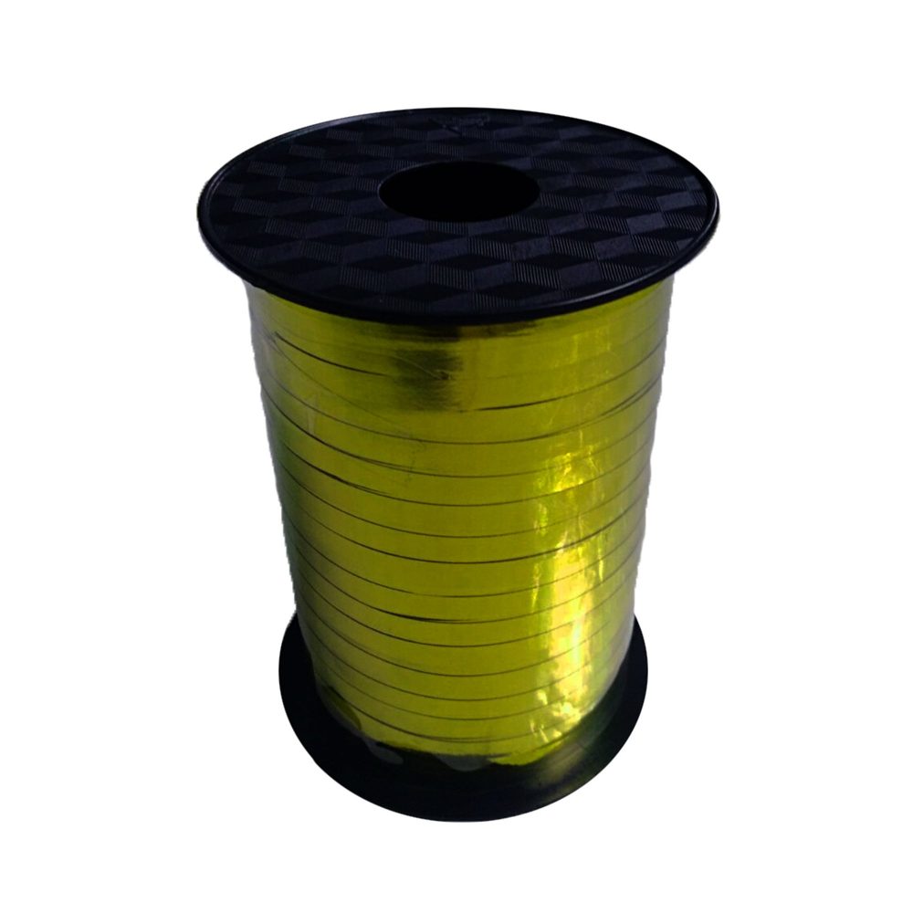 Balloon Metallic Ribbon - Spring Moss - party supplies australia